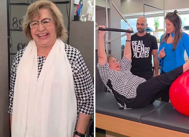 Helen stuns fans with incredible pilates skills at 85; watch 85 : Bollywood News