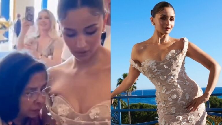 ‘Sweet’ Alia Bhatt reacts after an elderly fan at Cannes Film Festival complains their pic didn’t click properly | Bollywood