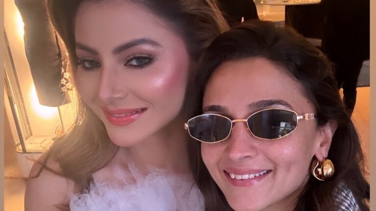 Alia Bhatt, Urvashi Rautela pose for pic at Cannes Film Festival: Serving looks so fierce red carpet’s still recovering | Bollywood