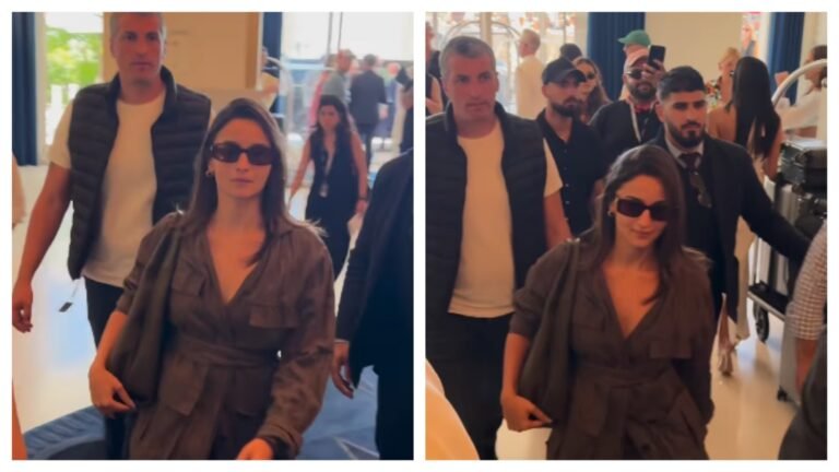 Alia Bhatt arrives at Cannes in style, fans say they ‘can’t wait to see her on the red carpet’. Watch | Bollywood