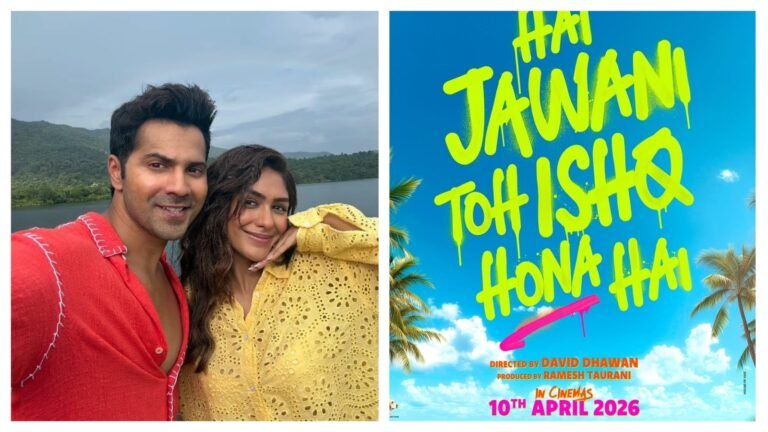 Hai Jawani To Ishq Hona Hai: Varun Dhawan, Mrunal Thakur, Pooja Hegde’s film set to release on this date | Bollywood