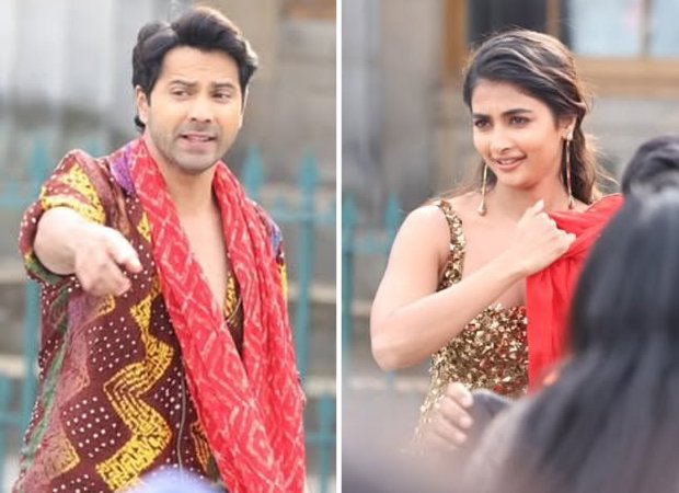 Varun Dhawan and Pooja Hegde recreate popular 90s song ‘Chunari Chunari’ in Hai Jawani Toh Ishq Hona Hai; BTS photos go viral 90 : Bollywood News