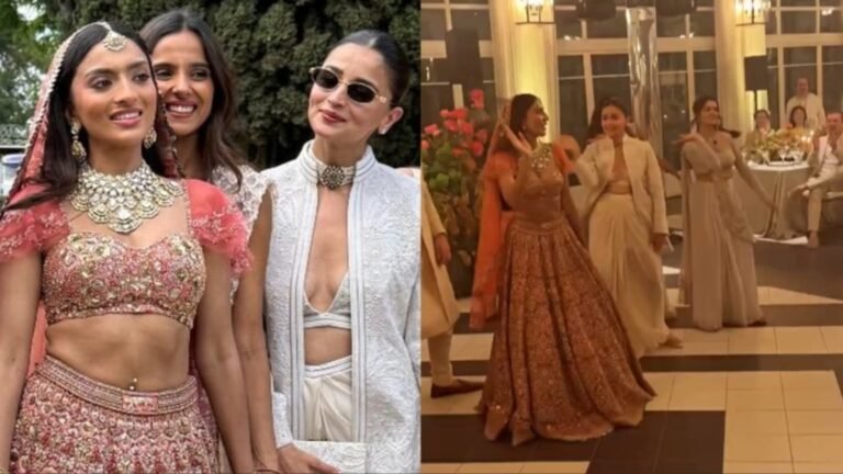 Bridesmaid Alia Bhatt debuts a sultry look at friend’s wedding in Spain; dances her heart out. Watch | Bollywood