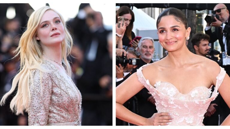 ‘Ranbir would have kicked it’: Fans react to ‘kind’ Alia Bhatt helping Elle Fanning with her dress at Cannes Film Fest | Bollywood