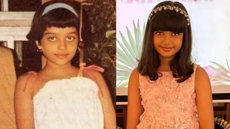 After Aishwarya’s childhood pics go viral, fans debate if Aaradhya looks like her or Abhishek; ‘she’s a clone of…’
