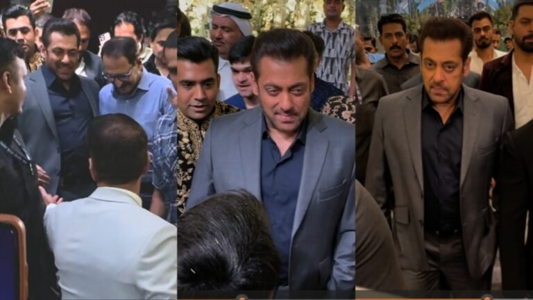 Salman Khan attends friend’s wedding in Mumbai amid tight security; Sohail Khan, son Nirvaan also join. Watch | Bollywood