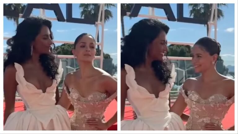 Bridgerton’s Simone Ashley can’t stop looking at Alia Bhatt in precious moment from Cannes Film Festival. Watch | Bollywood