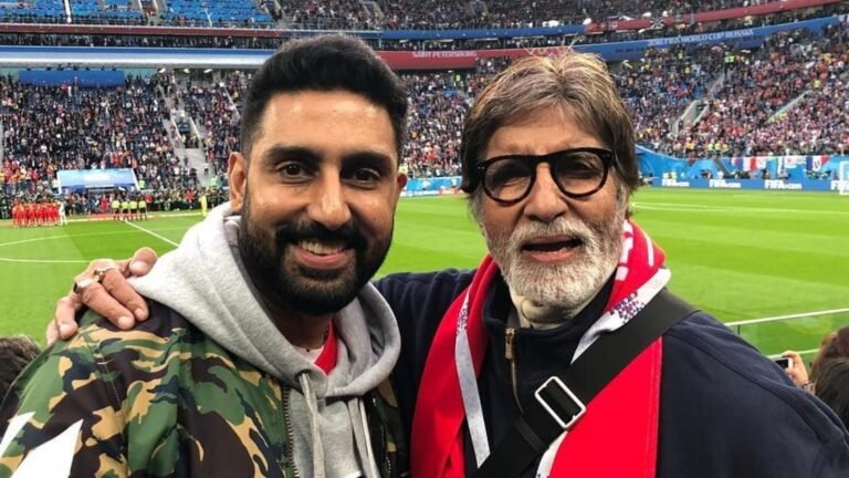Abhishek Bachchan reacts to Amitabh Bachchan calling him his ‘uttaradhikari’: People forget he’s also a father | Bollywood