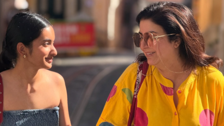 Farah Khan walks hand-in-hand with daughter Diva in rare pic from Portugal vacation; fans call her ‘mini Alia Bhatt’ | Bollywood