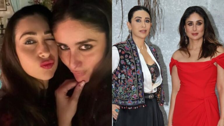 When birthday girl Karisma Kapoor revealed why her pet name is Lolo, how Kareena Kapoor Khan got her name Bebo; watch