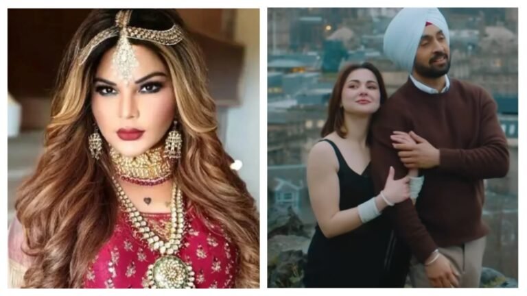 Rakhi Sawant supports Diljit Dosanjh amid Hania Aamir casting controversy, urges fans to watch Sardaar Ji 3 | Bollywood