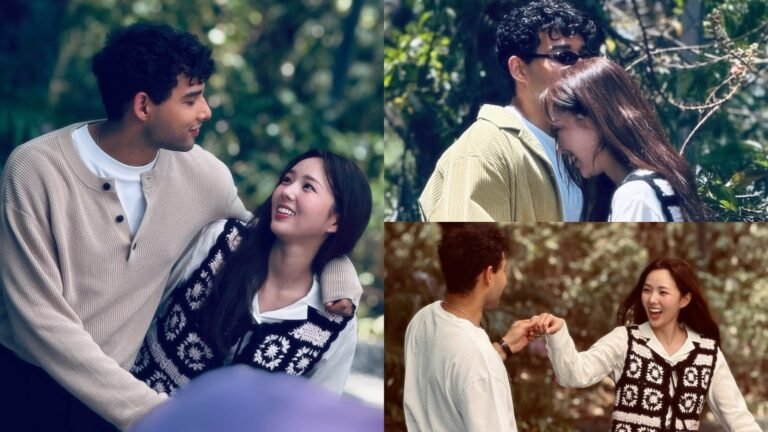 ‘When kimchi met achar’: Siddhant Chaturvedi and Chae Soo-bin’s cute BTS pics are making fans wish for a movie