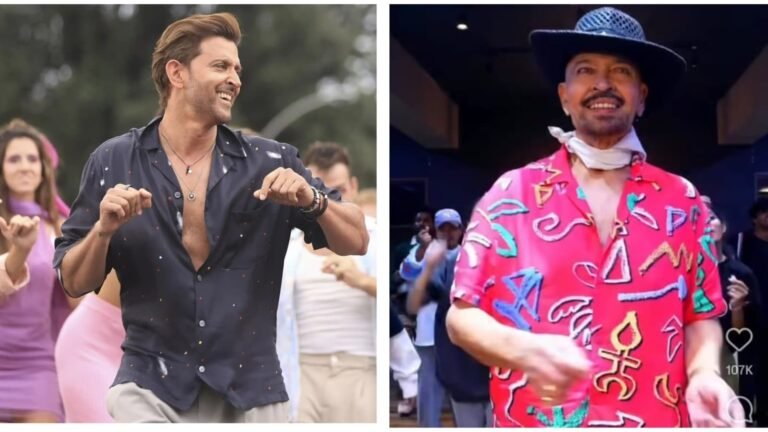 Hrithik Roshan’s father Rakesh Roshan aces hook step from War 2 song Aavan Jaavan a month after undergoing angioplasty | Bollywood